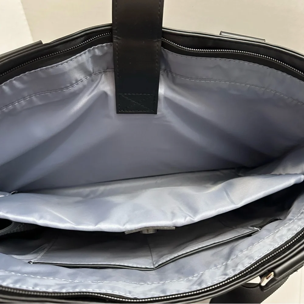 IHKWIP Cargo Catchall Tote – Black with Two Crossbody Straps